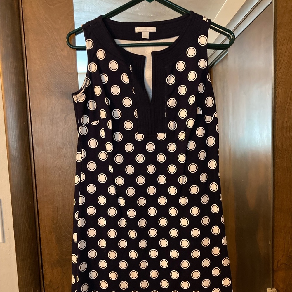 Navy/white casual dress